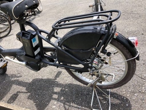 取引中]20インチ電動自転車子乗せ(大阪の方は、防犯登録込みの値段 