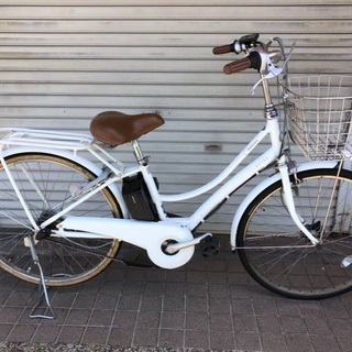 充電器付き26インチ電動自転車(大阪の方は、防犯登録込みの値段)