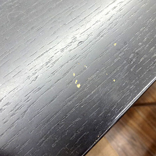 札幌 引き取り ダイニングテーブル/食卓テーブル 黒 テーブルのみ 格安で