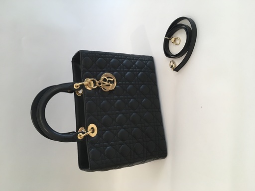 クリスチャンディオール Lady Dior レディディオールラージ ハンドバッグ