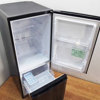 三菱 おしゃれ冷蔵庫 ブラックカラー 146L FL03