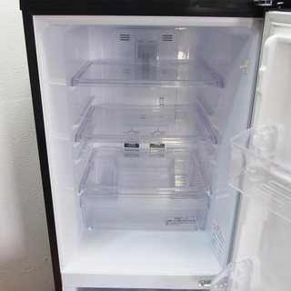 三菱 おしゃれ冷蔵庫 ブラックカラー 146L FL03