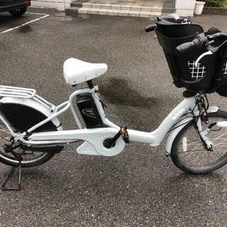 充電器付き20インチこ乗せ電動自転車(大阪の方は、防犯登録込み