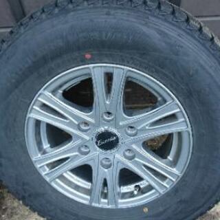 ハイエース DUNLOPウインターマックス アルミホイール