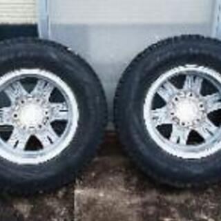 ハイエース DUNLOPウインターマックス アルミホイール