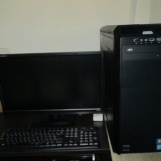 【値下げ。本日(6月23日午後8時)迄】Windows7 ディスクトップパソコン　CPU  Core i5  メモリ8GB   GeForce  GTX650Ti　モニター付き 値下げ。本日(6月23日午後8時)迄】Windows7 ディスクトップパソコン