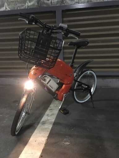 電動自転車 ヤマハ タカラ B Plus 18/20インチ メタリックオレンジ