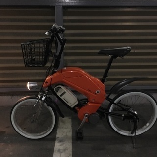 電動自転車 ヤマハ タカラ B Plus 18/20インチ メタリックオレンジ