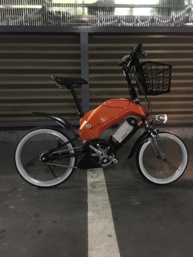 電動自転車 ヤマハ タカラ B Plus 18/20インチ メタリックオレンジ