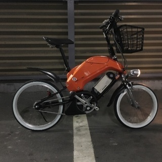 電動自転車 ヤマハ タカラ B Plus 18/20インチ メタリックオレンジ