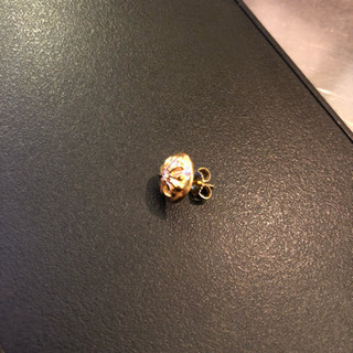 クロムハーツ 22k ゴールド ダイヤ ピアス
