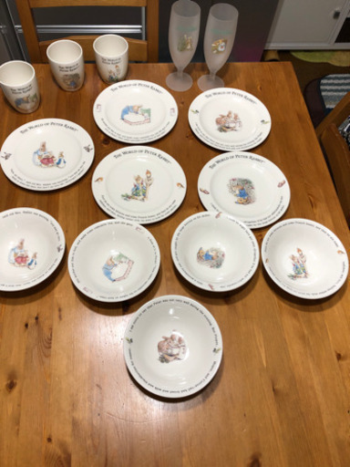 ピーターラビットの食器セット✩.*˚