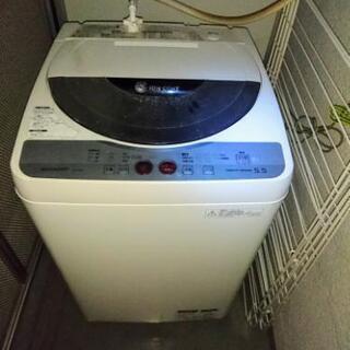 ★【無料】全自動洗濯機 シャープ ESGE55K