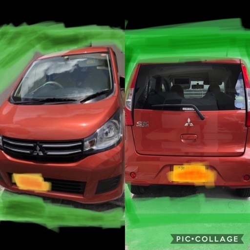 ｈ29年式 車検ｒ2 3月 15 5 Ekワゴン 12インチdvd お洒落で可愛いオレンジ ハンドルカバーシートカバー付でもok なんじぃ 南城のekワゴンの中古車 ジモティー