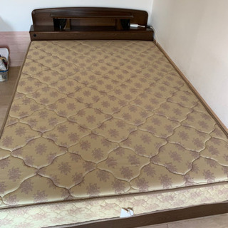 505☆ PayPay対応！ フランスベッド ダブルベッド フレーム マットレス