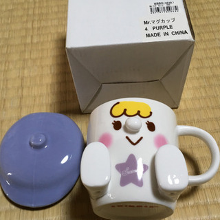 【未使用】陶器 マグカップ スイマー