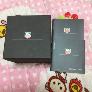 TAGHEUER  腕時計が入っていた箱 BOOKLET  