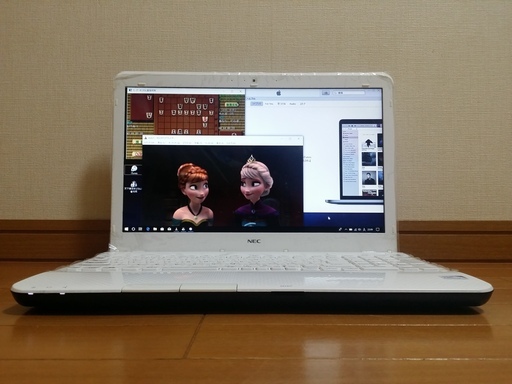 【美品】Core i5 超快適＆大容量 SSD + HDD 搭載 NECノートパソコン 麻雀、将棋ソフト付き！  USBマウスプレゼント中 (15.6型 Office2016)
