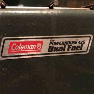 【レアもの】コールマン スリーバーナー 428（純正スタンド付き） レアもの】コールマン スリーバーナー 428（純正スタンド付き） 【公式
