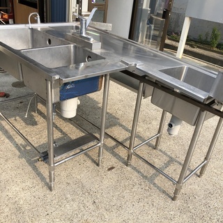 厨房機器　業務用　ステンレス　シンク特注品