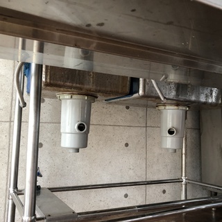 厨房機器　業務用　ステンレス　シンク特注品