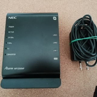 無線LANルーター　NEC製 Aterm WF1200HP（中古）