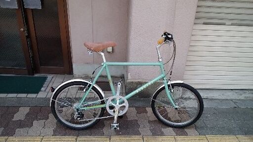 BIanchi Merlo 20吋 mini velo  7speed/チェレステ