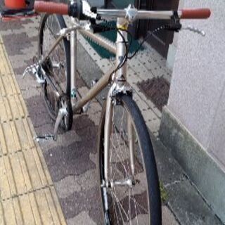 Marukin Nosutalia[ノスタリア]700c クロスバイク 7speed/ライトベージュ