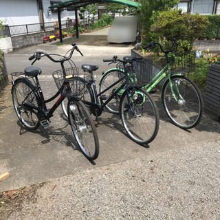 【引き取り希望】３０００円から中古自転車あり〼