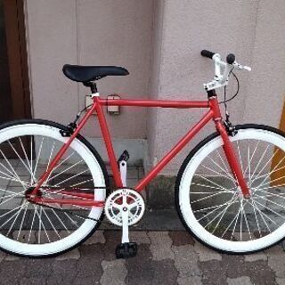 H＋SONエロー32h red ピスト700C H＋SONエロー32h red ピスト700C
