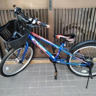 自転車（22インチ）、ヘルメット