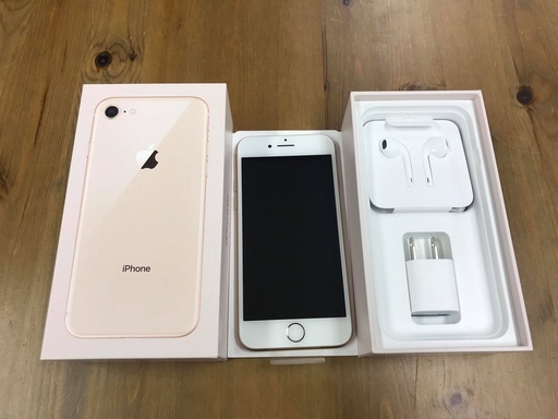 新品 iPhone8 64GB ゴールド