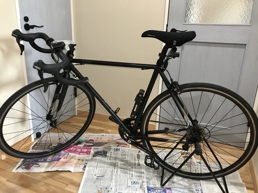 rockbikes ロックバイクスのロードバイクenvy  鍵やライトなど自転車必需品のおまけ大量