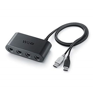 【新品】Wii U用ゲームキューブコントローラ接続タップ