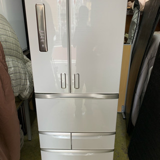冷蔵庫 東芝 6ドア 501L 2010年 VEGETA 観音開き フレンチドア 自動製氷OK GR-D50F 直引取のみ 川崎区 SG