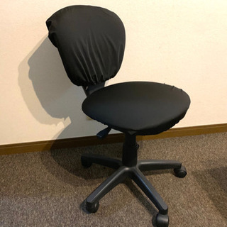 事務椅子 オフィスチェア 黒 座面高さ42〜52cm