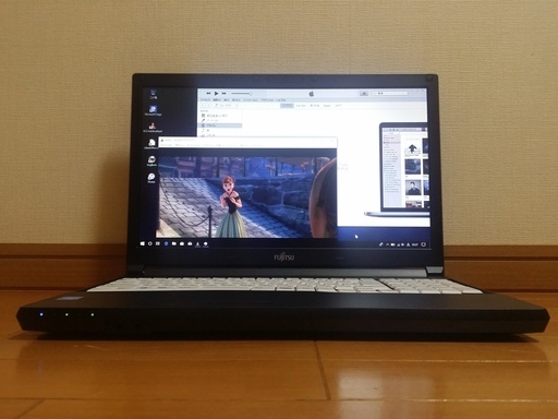 【けっこうきれい】Windows10モデル SSD ブルートゥース搭載 軽量ノートパソコン 麻雀、将棋ソフト付き！ USBマウスプレゼント中 (15.6型 富士通 Office2016)