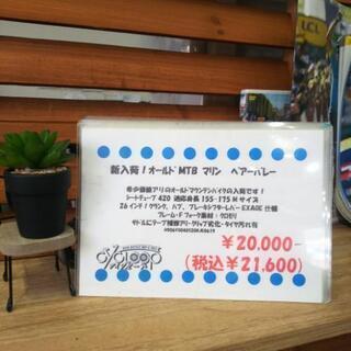 中古 オールドマウンテンバイク マリン パープル