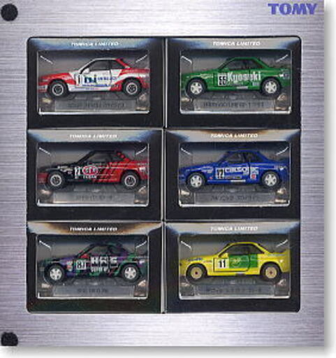 【未開封・未使用】トミカ リミテッド 全日本ツーリングカー選手権 JTC GROUP A スカイライン伝説 6MODELS