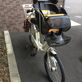 3人乗りギア付き自転車（前後新品タイヤ）