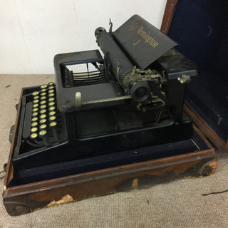 エイブイ]タイプライター、レトロ、アンティーク