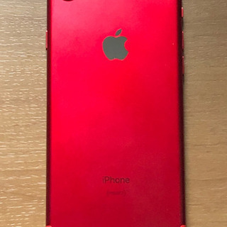 au iPhone7 PRODUCT RED 128GB 本体