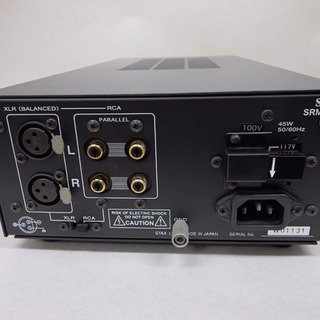 動作OK☆STAX ドライバーユニット SRM-717 ヘッドホンアンプ+ 