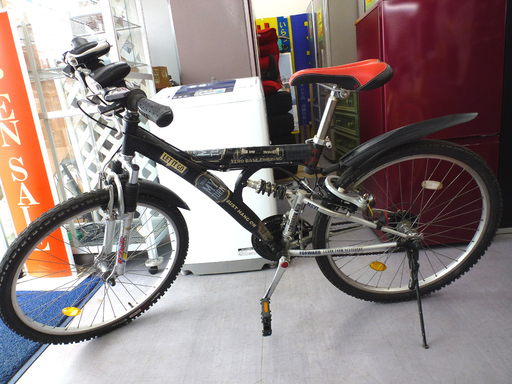 PayPay可 手稲リサイクル 20インチ 折りたたみ自転車 白×黒 ￥11,800-