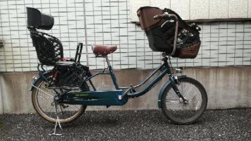 子供乗せ自転車 ベルメーレミニ　3人乗り自転車（非電動）