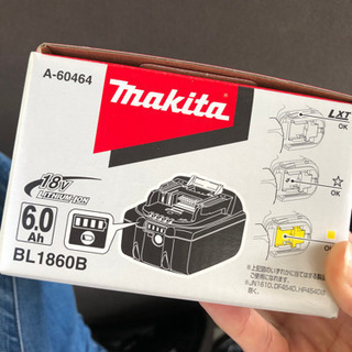 【新品未使用】マキタ☆18v6a☆リチウムイオン☆バッテリー☆電池