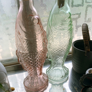 デキャンタ ガラスの瓶 インテリア小物