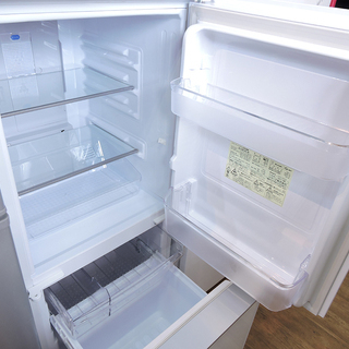 北大前! 札幌 引取 シャープ 冷蔵庫 SJ-DG14C-W 137L 2017年製
