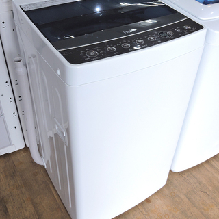 北大前! 札幌 引取 ハイアール JW-C45A 洗濯機 4.5kg 2018年製 ブラック クリア