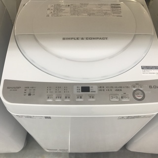SHARP 6.0Kg洗濯機 2018年製 sitcr.com